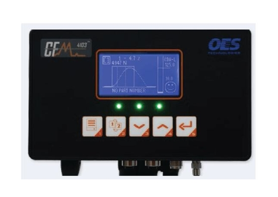OES Crimp Force Monitor สำหรับการประมวลผลสายสองช่องทรงสี่เหลี่ยมดำ