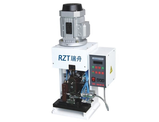 เครื่องปอกสายไฟและสายจีบแบบกึ่งอัตโนมัติซูเปอร์ปิดเสียงด้วยโหมดเทอร์มินัลจีบแนวตั้ง